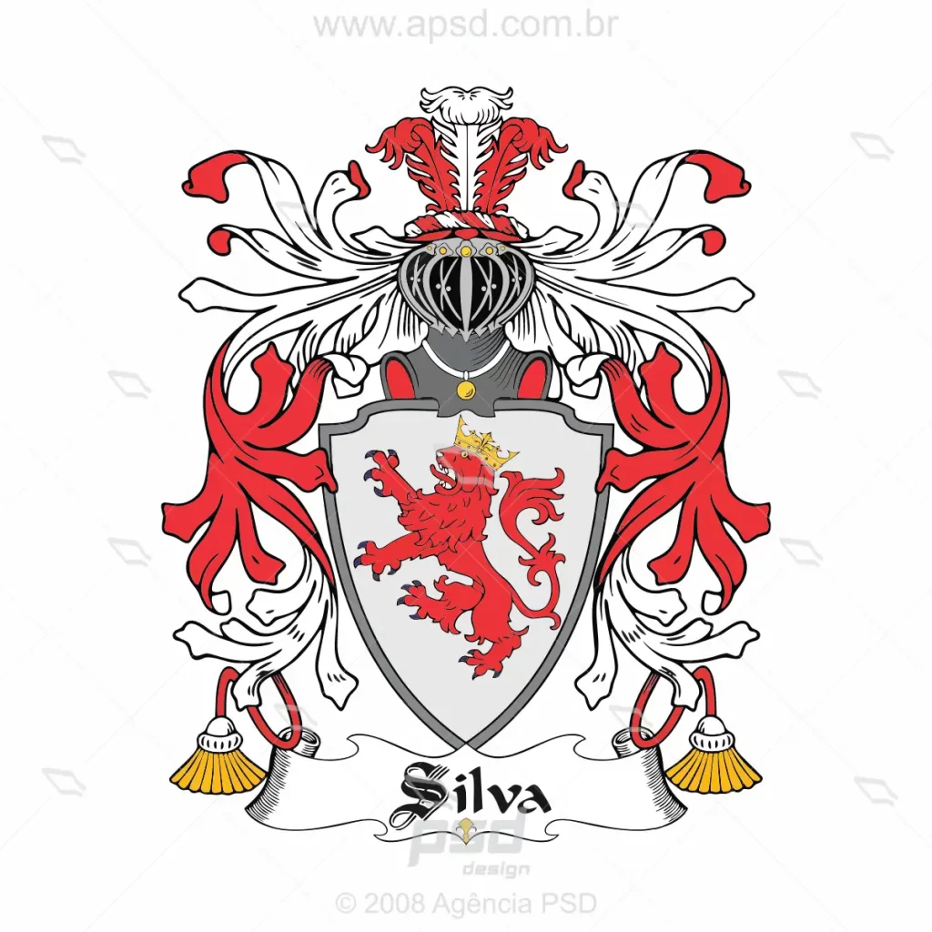 brasão da família silva