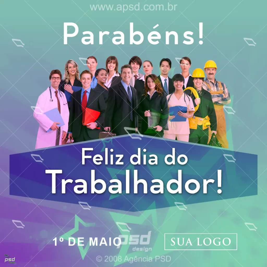 arte dia do trabalhador