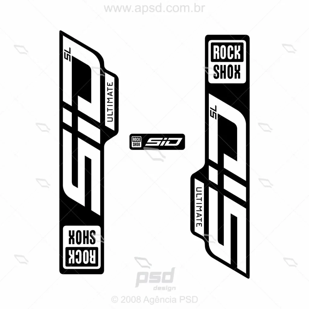 arte adesivo rockshox sid ultimate