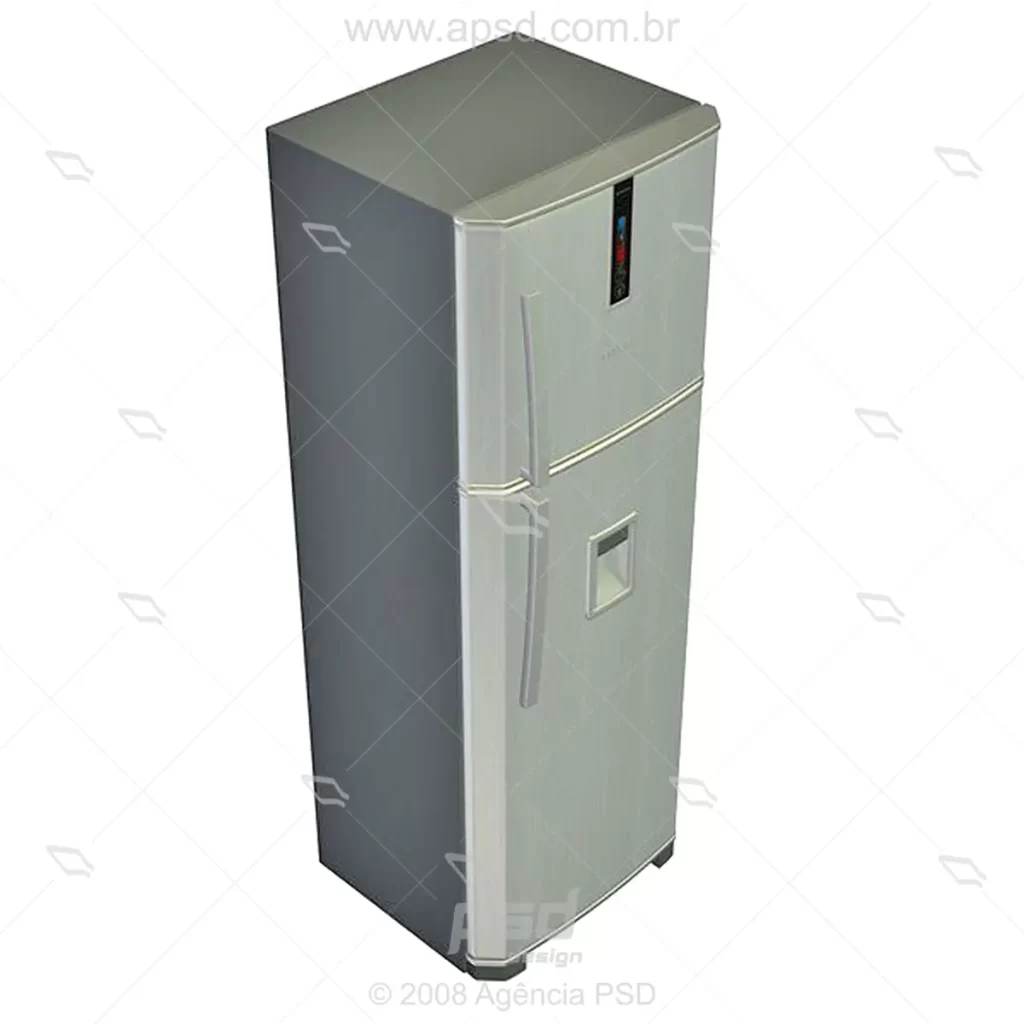 model 3d geladeira refrigerador