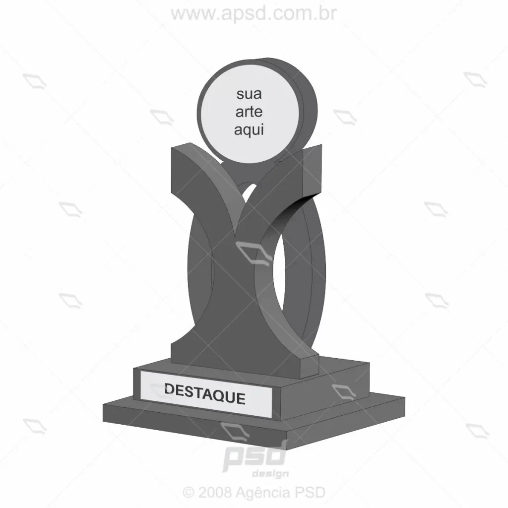 troféu esportivo para recorte