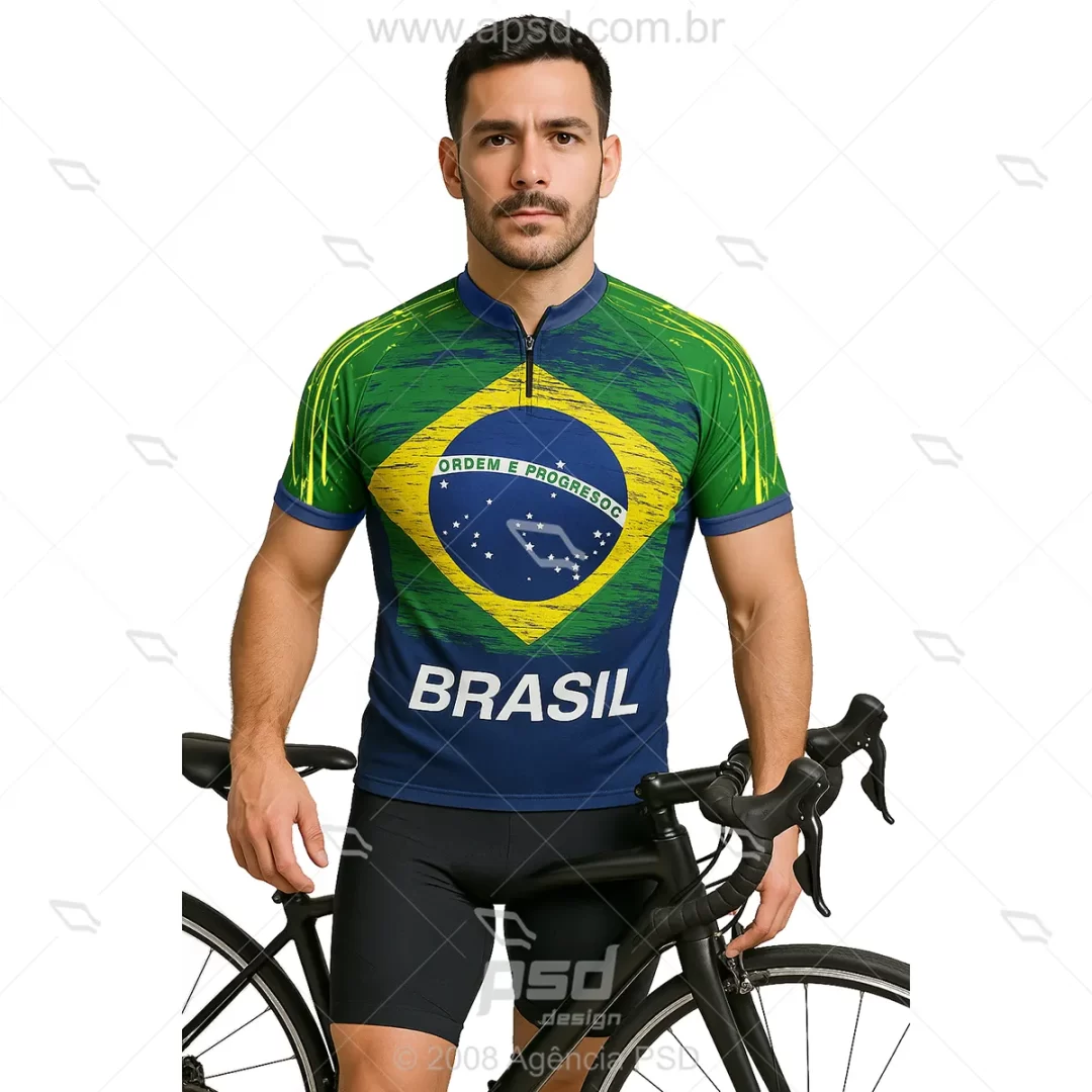 arte camiseta para ciclista
