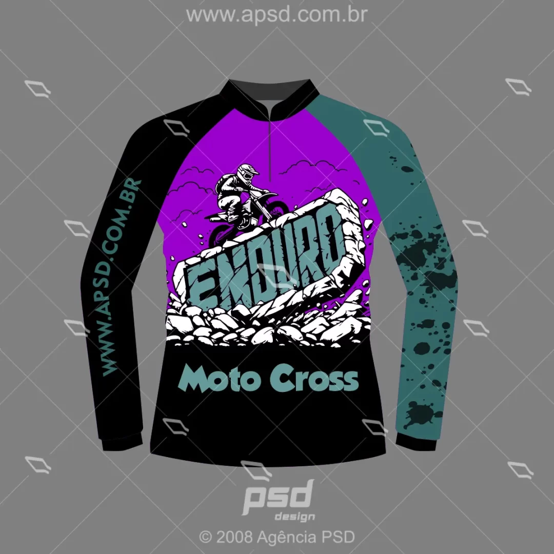 Arte camiseta motocross enduro - Image 3