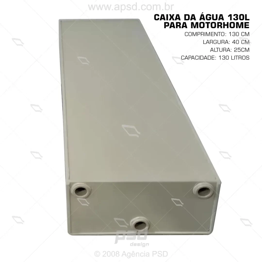 caixa da agua motor home
