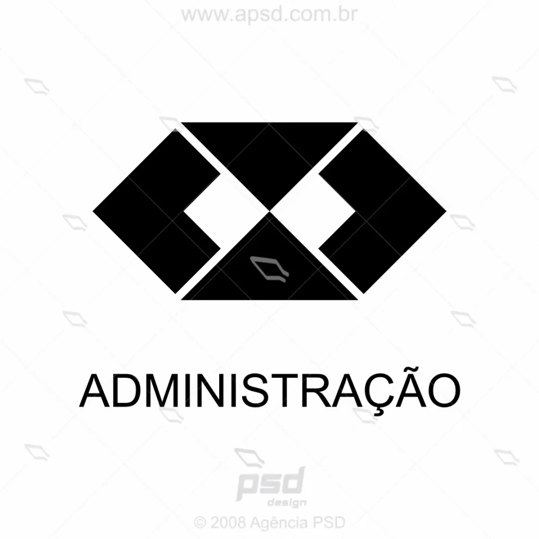 símbolo administração vetorizado e png