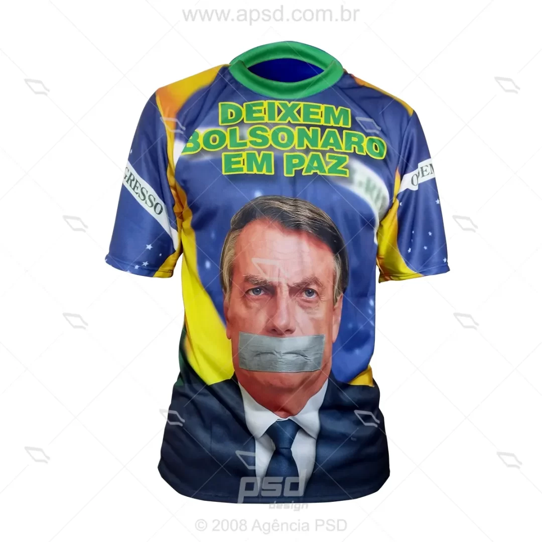 camiseta personalizada com sua arte