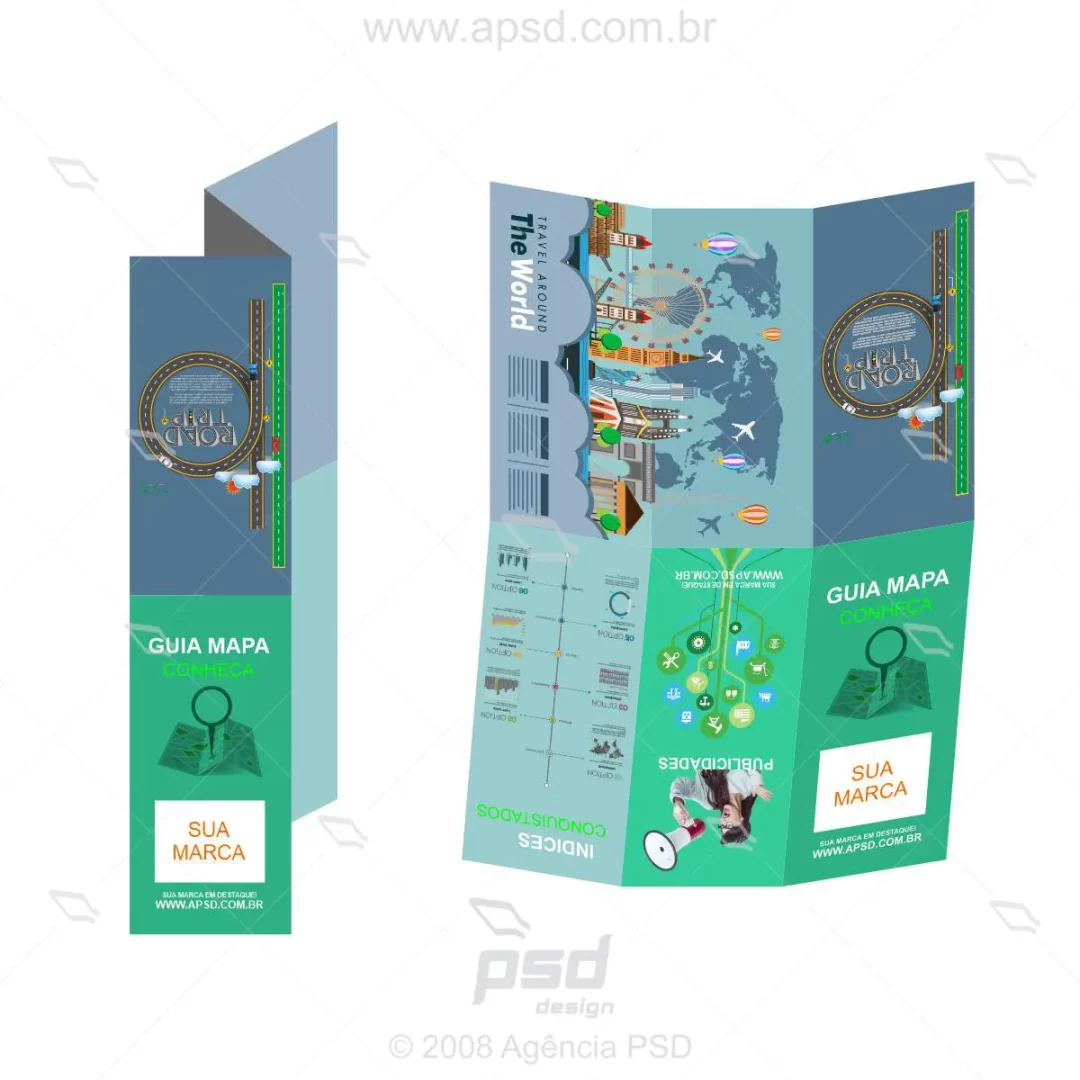 guia mapa para feira