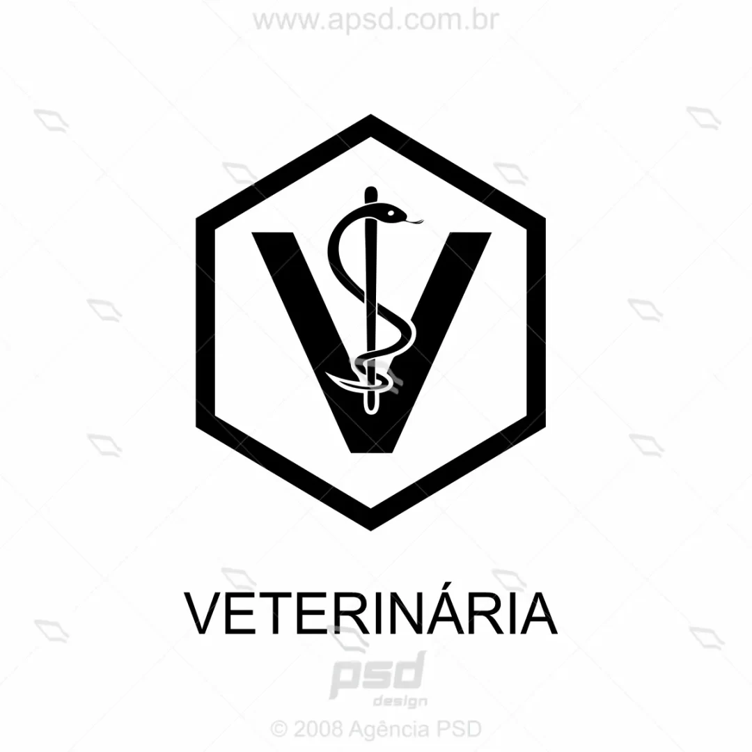 símbolo veterinária