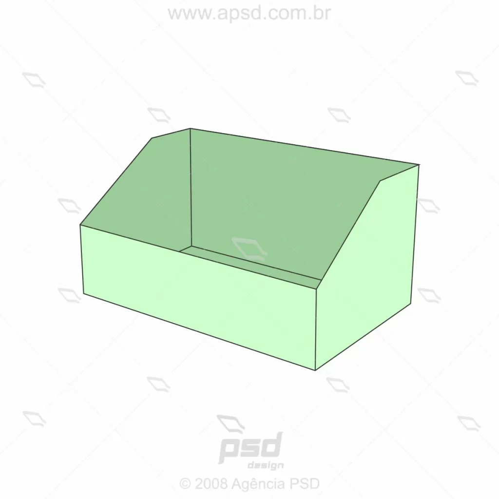 molde caixa bandeja dispenser