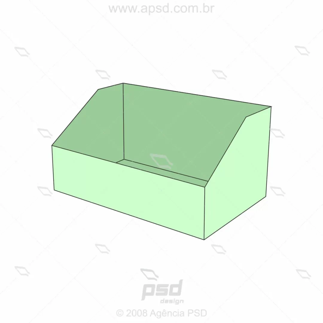 molde caixa bandeja dispenser