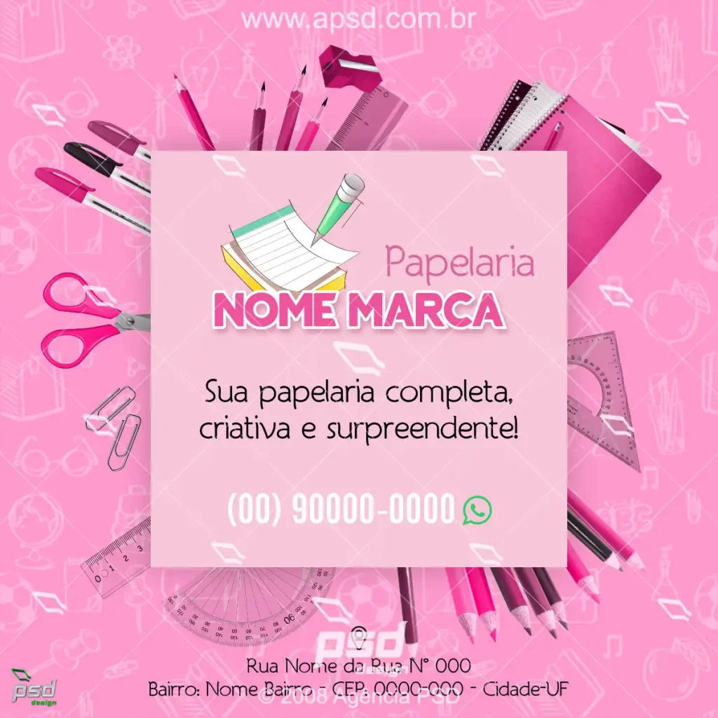 mídia papelaria