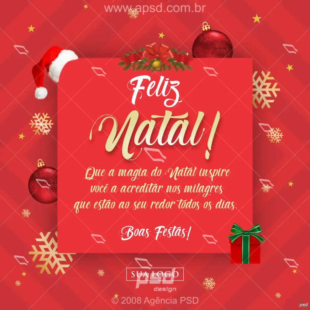 mídia feliz natal