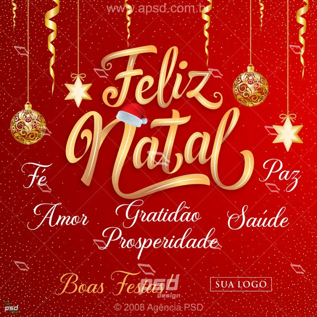 mídia feliz dia de natal