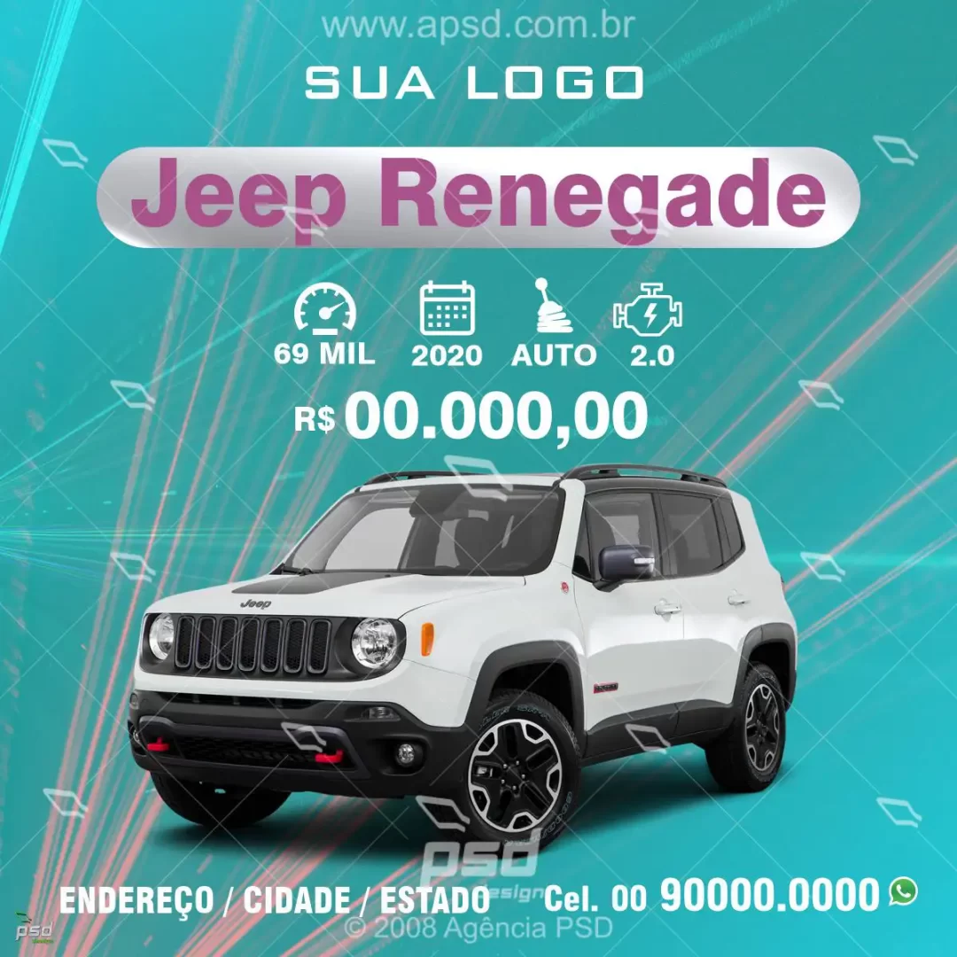 mídia jeep renegade