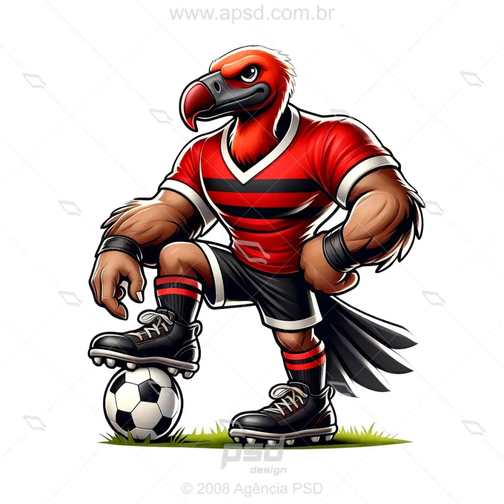mascote mengão png