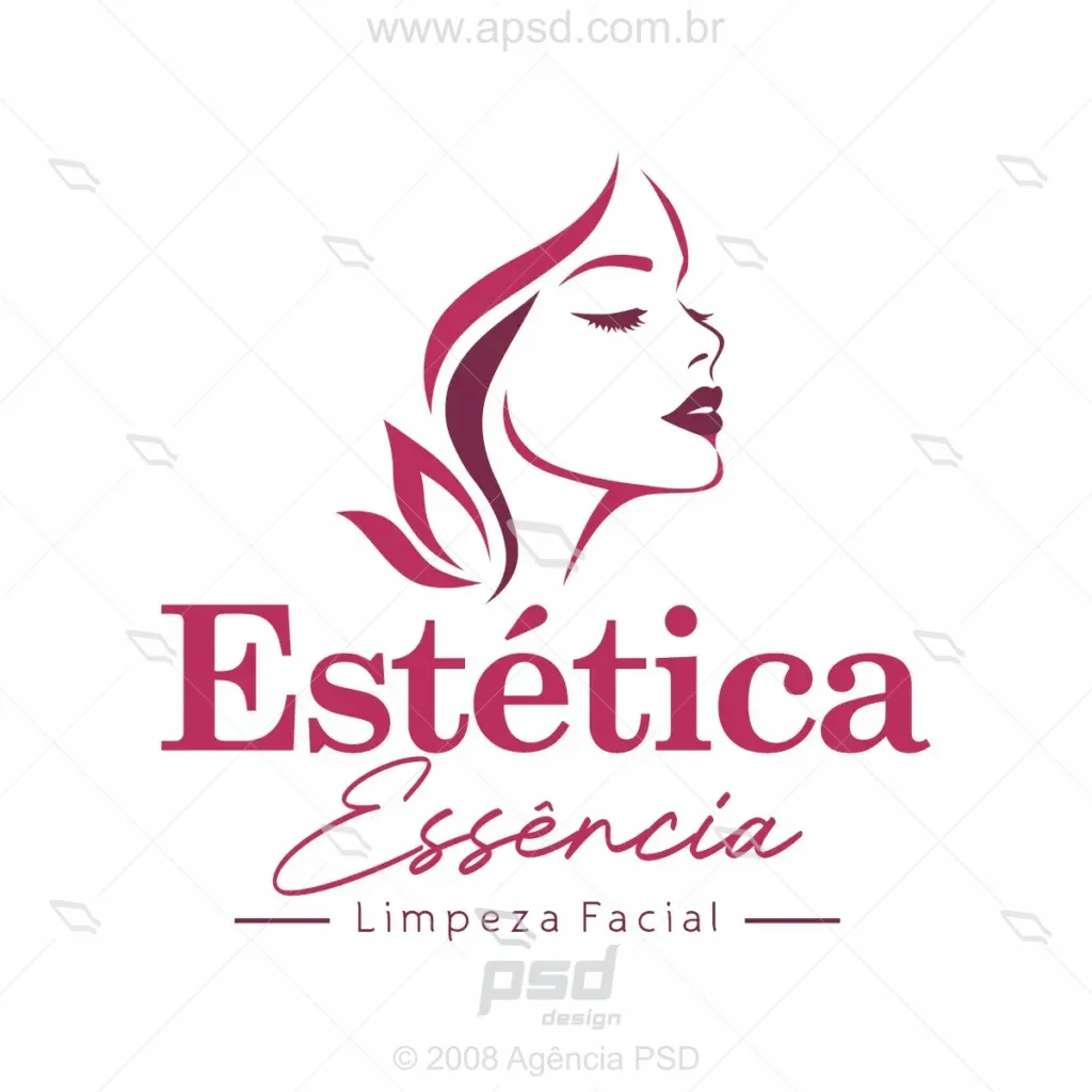 logo estética essência limpeza facial