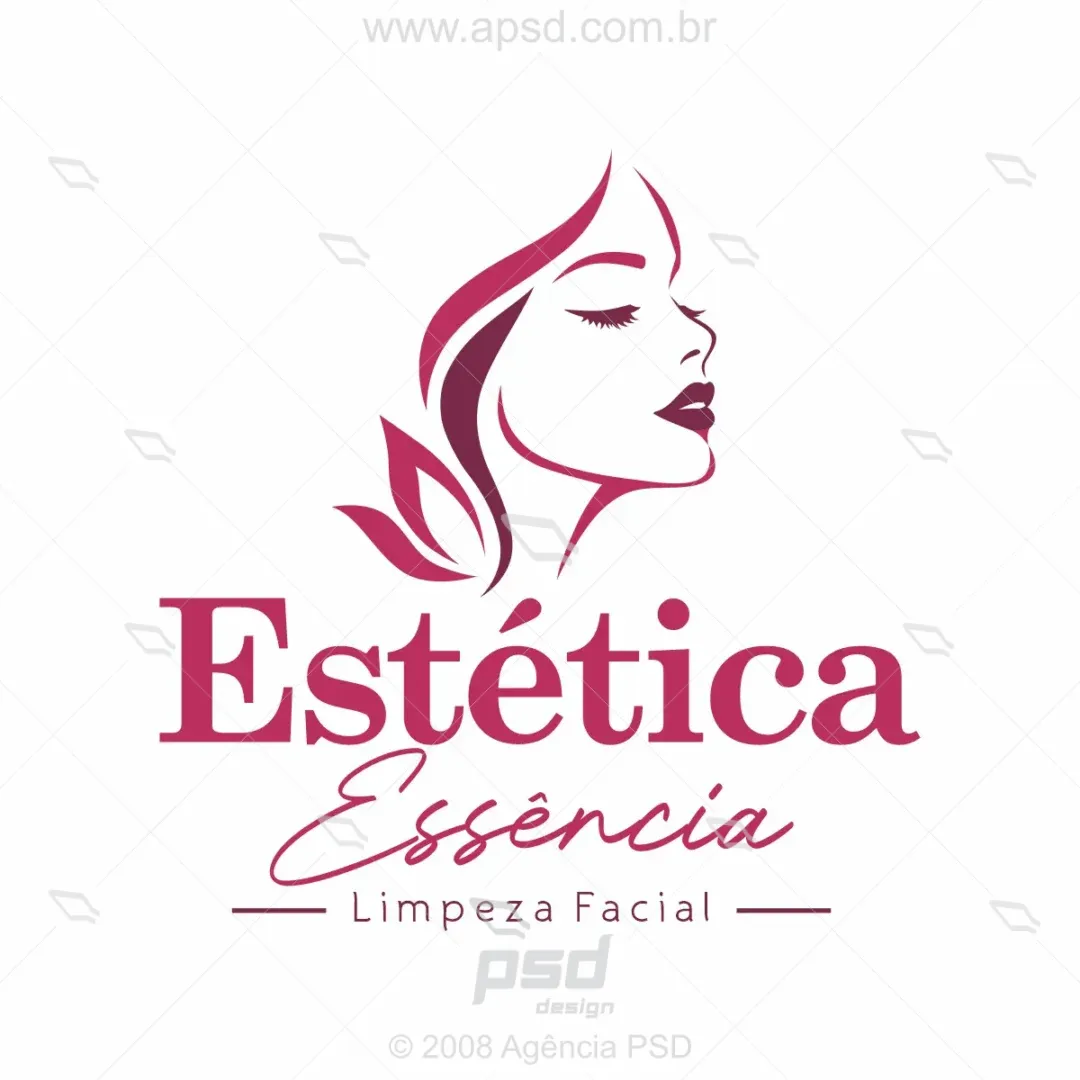logo estética essência limpeza facial