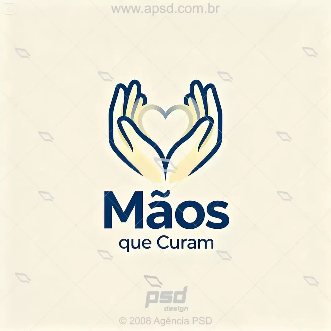 logo mãos que curam