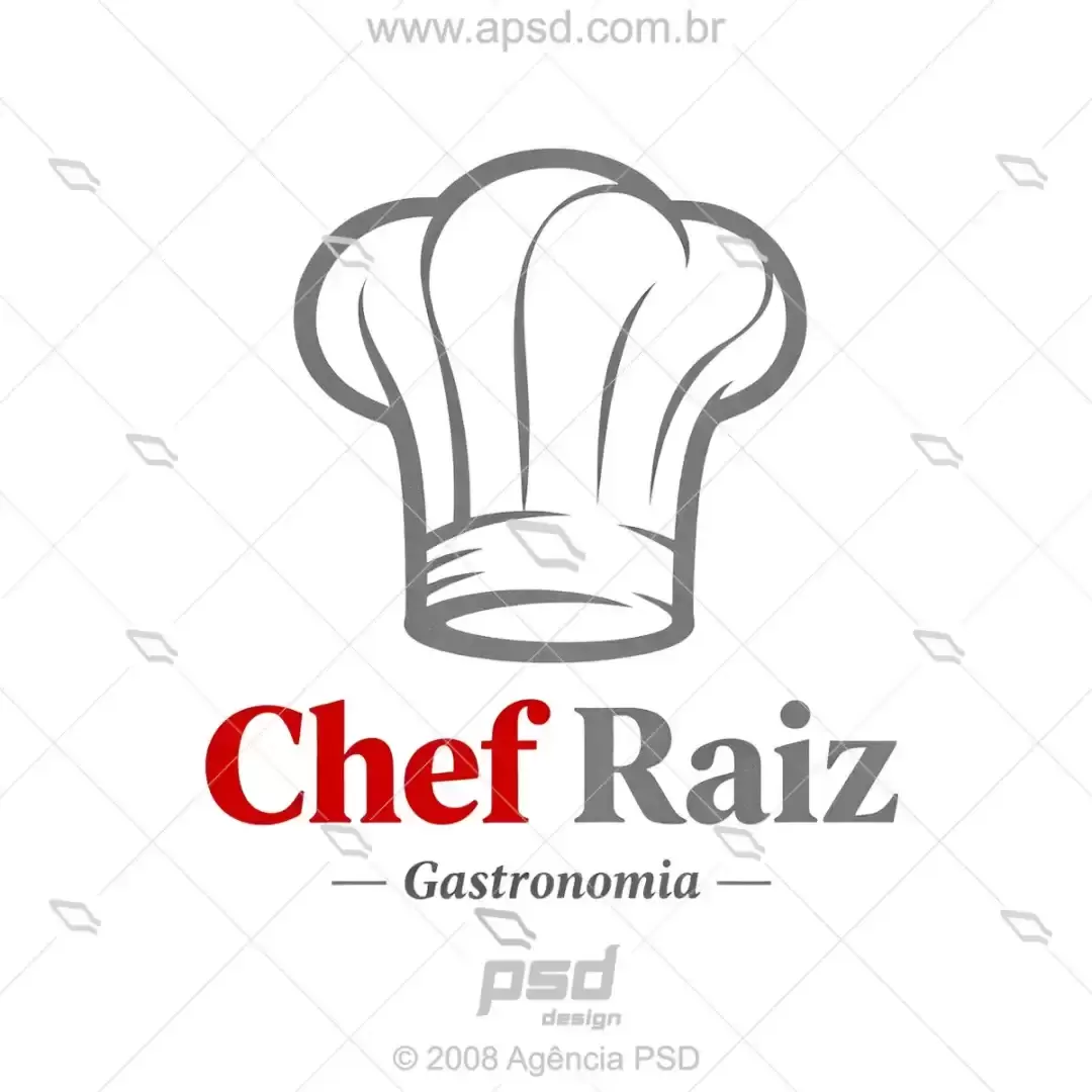 Logo chefe gastronomia