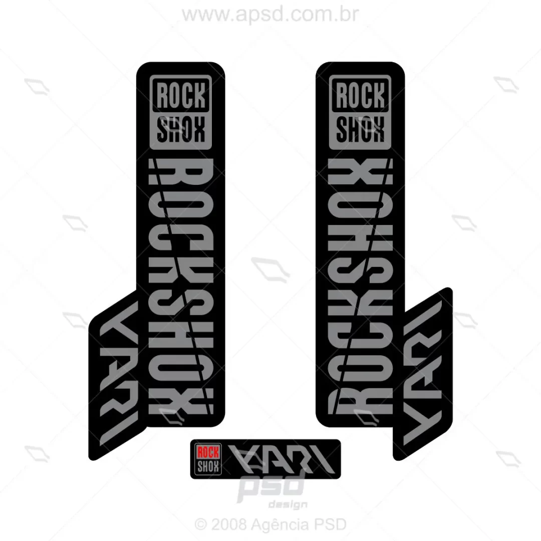 Adesivo rockshox yari