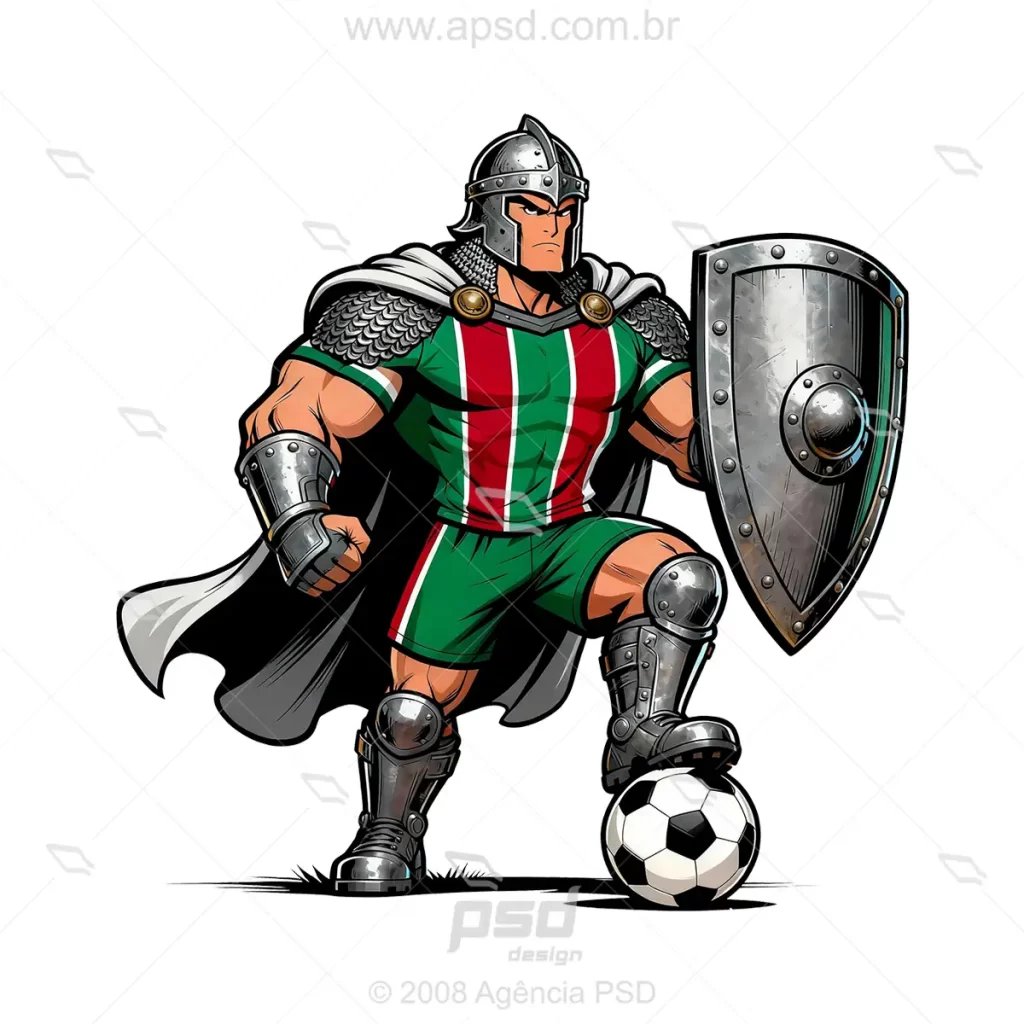 mascote futebol espartano