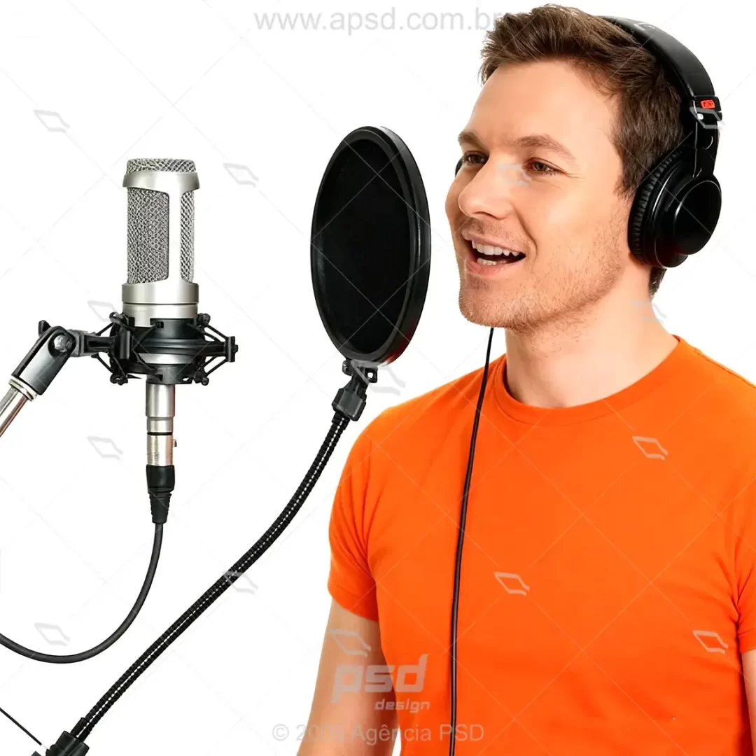 locução voz masculina