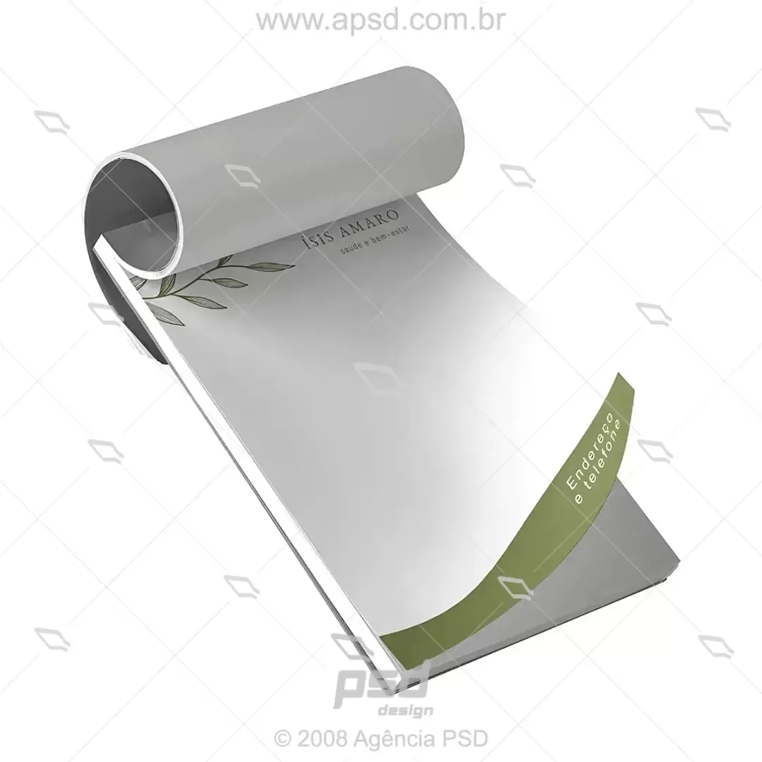 bloco rascunho personalizado