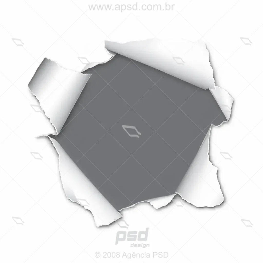 papel rasgado