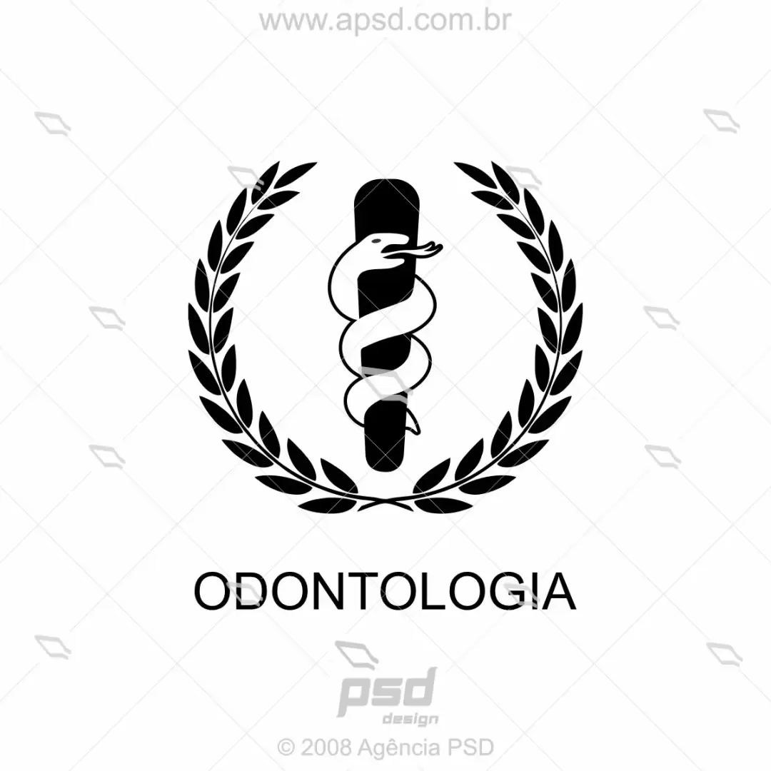 símbolo odontologia