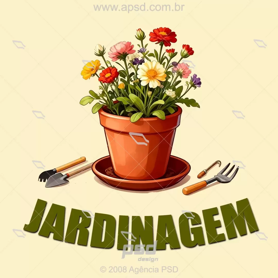 Arte Minimalista Jardinagem