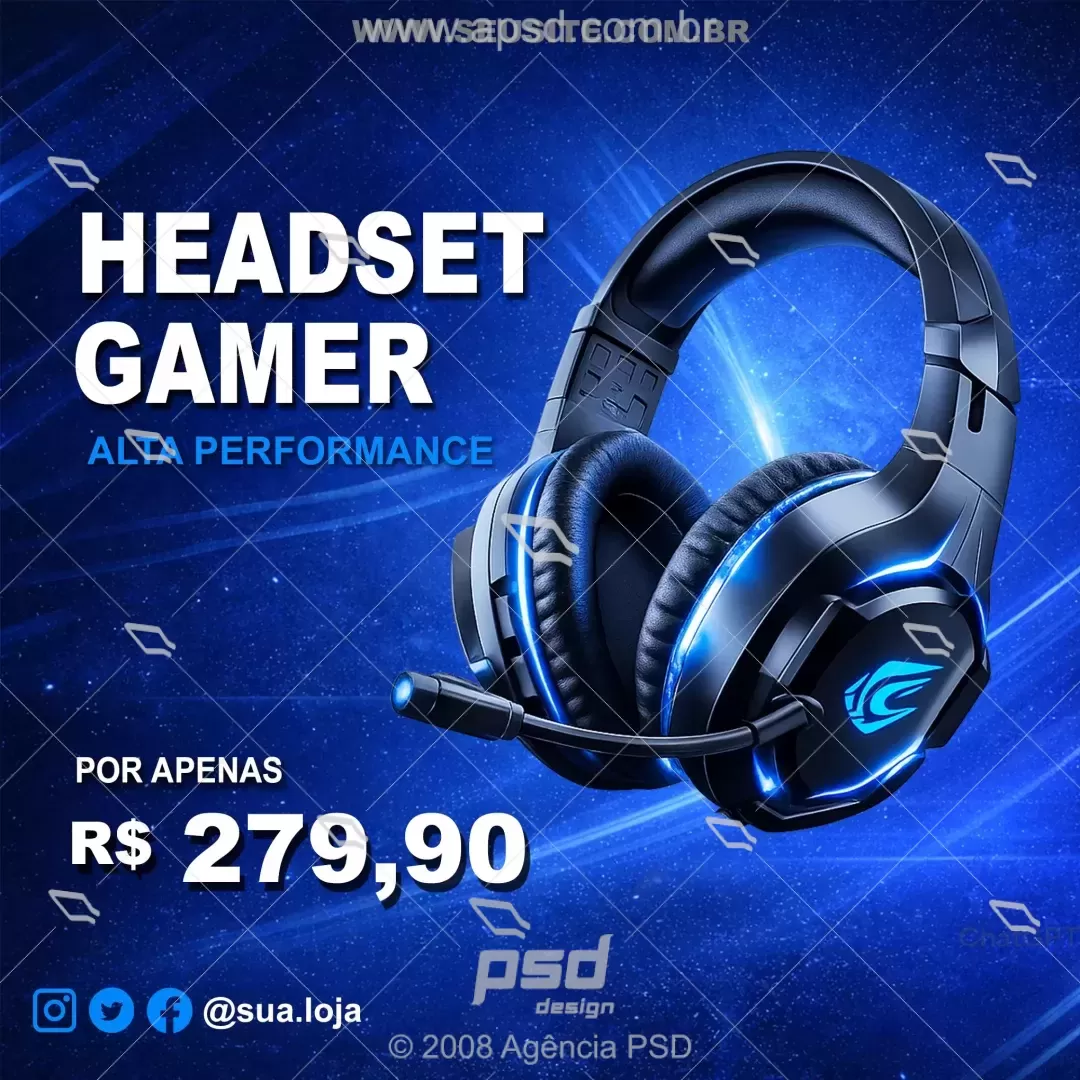 Arte Headset Gamer