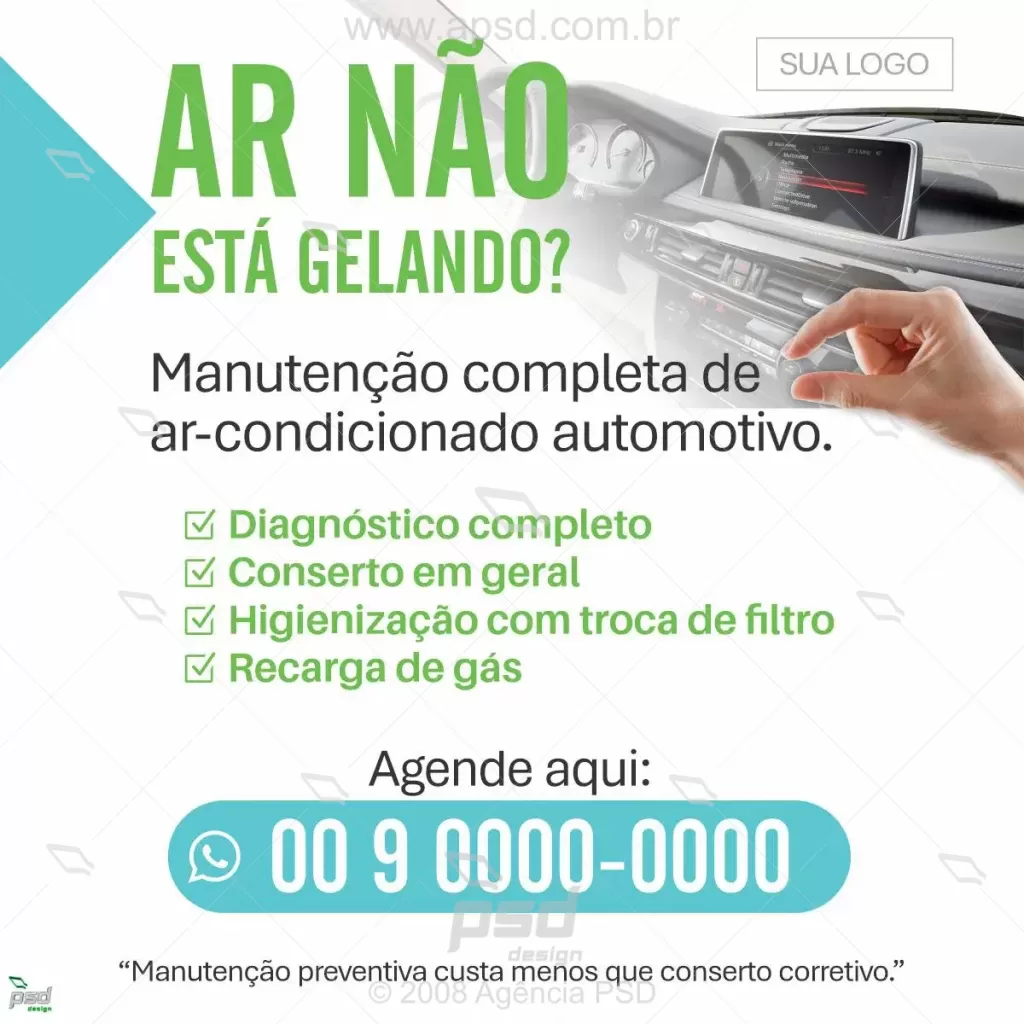 midia manutencao de ar condicionado automotivo