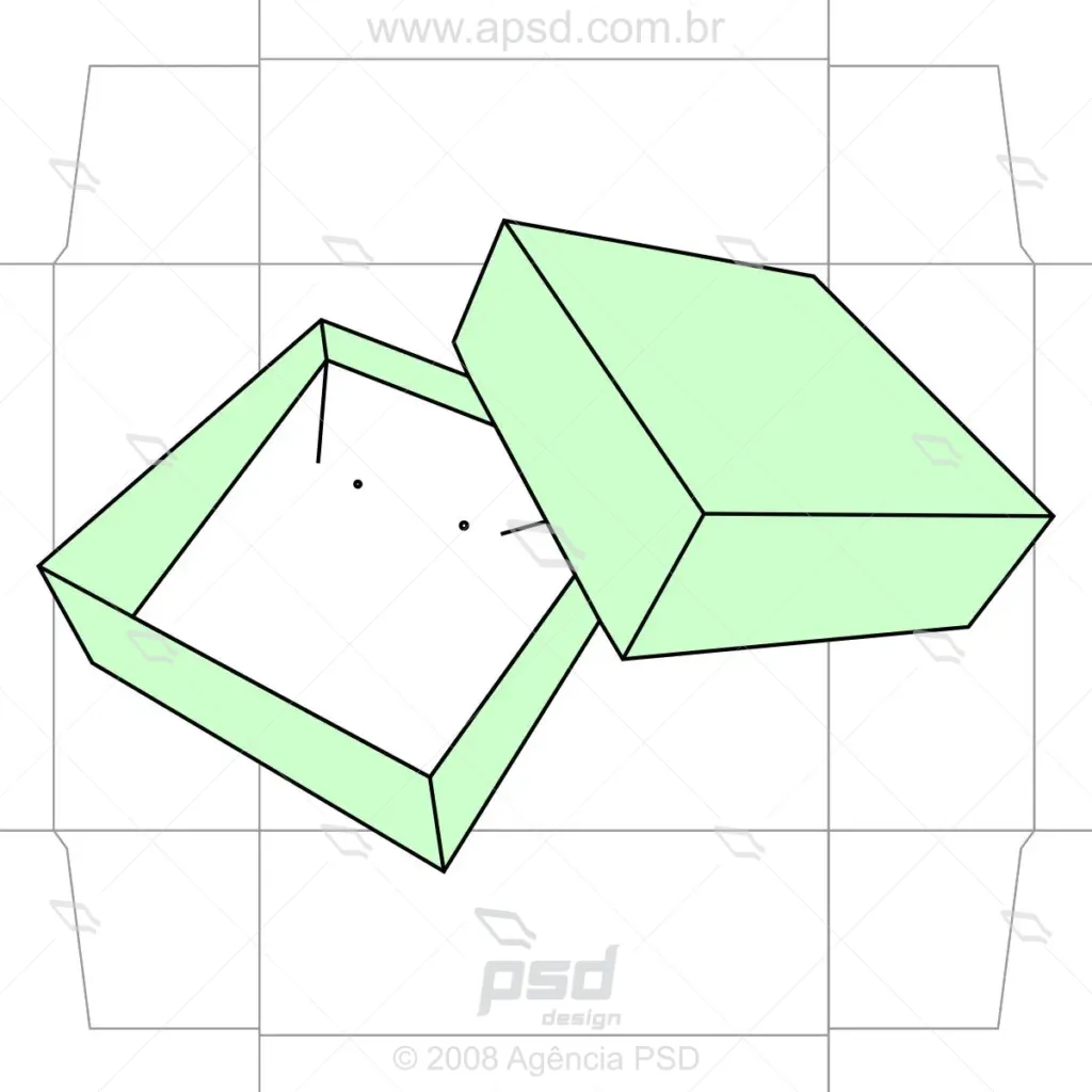 Molde caixinha para joias