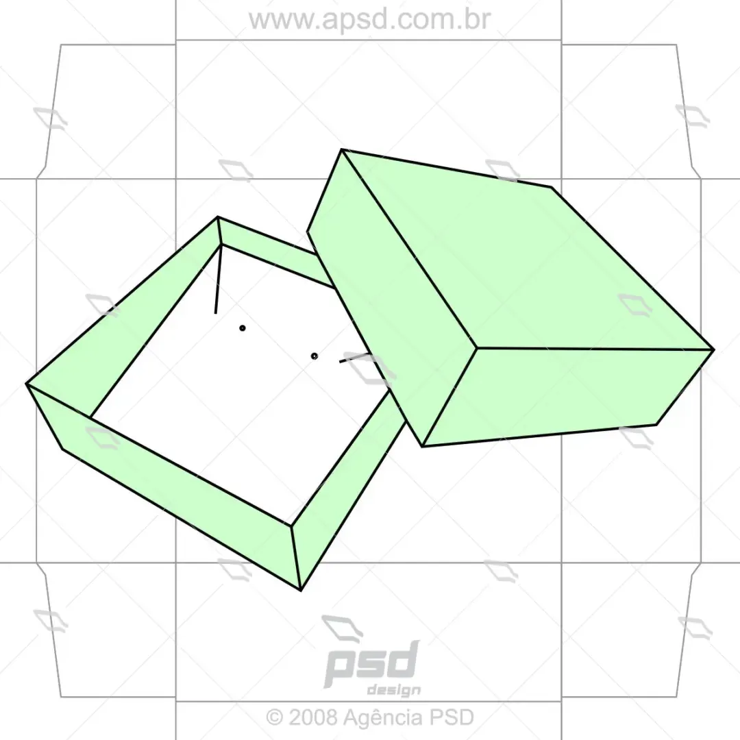 Molde caixinha para joias