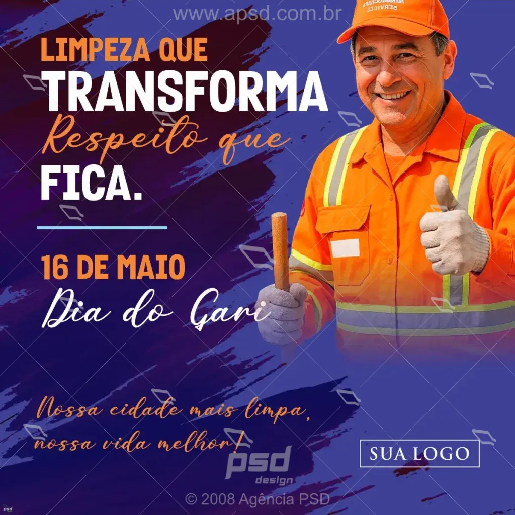 mídia dia do gari