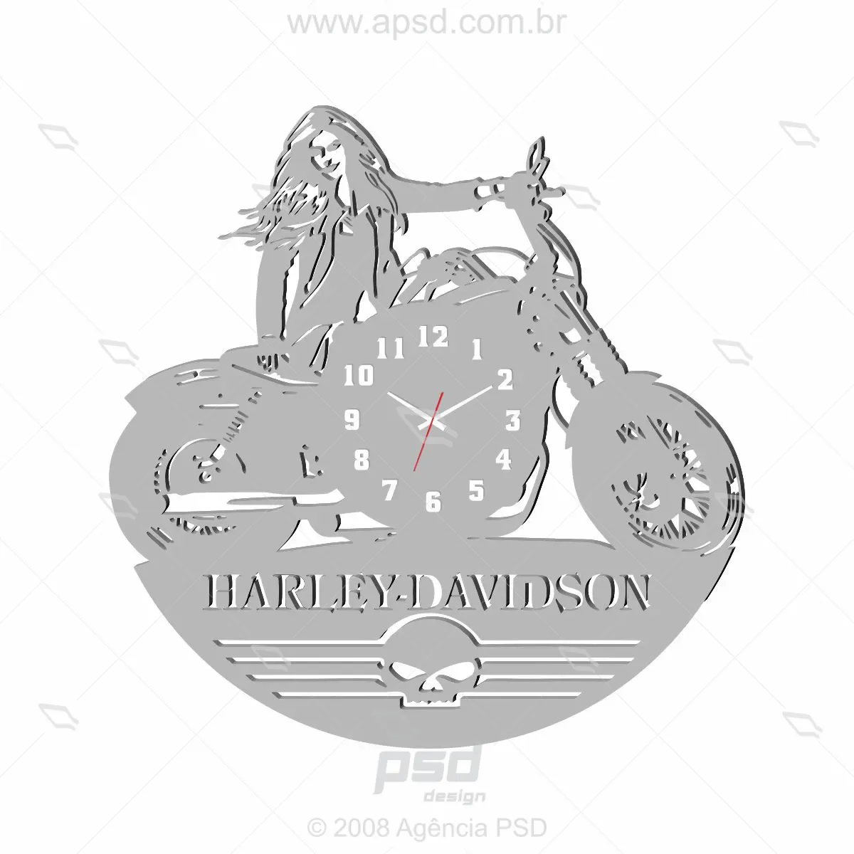 relogio harley mulher recorte