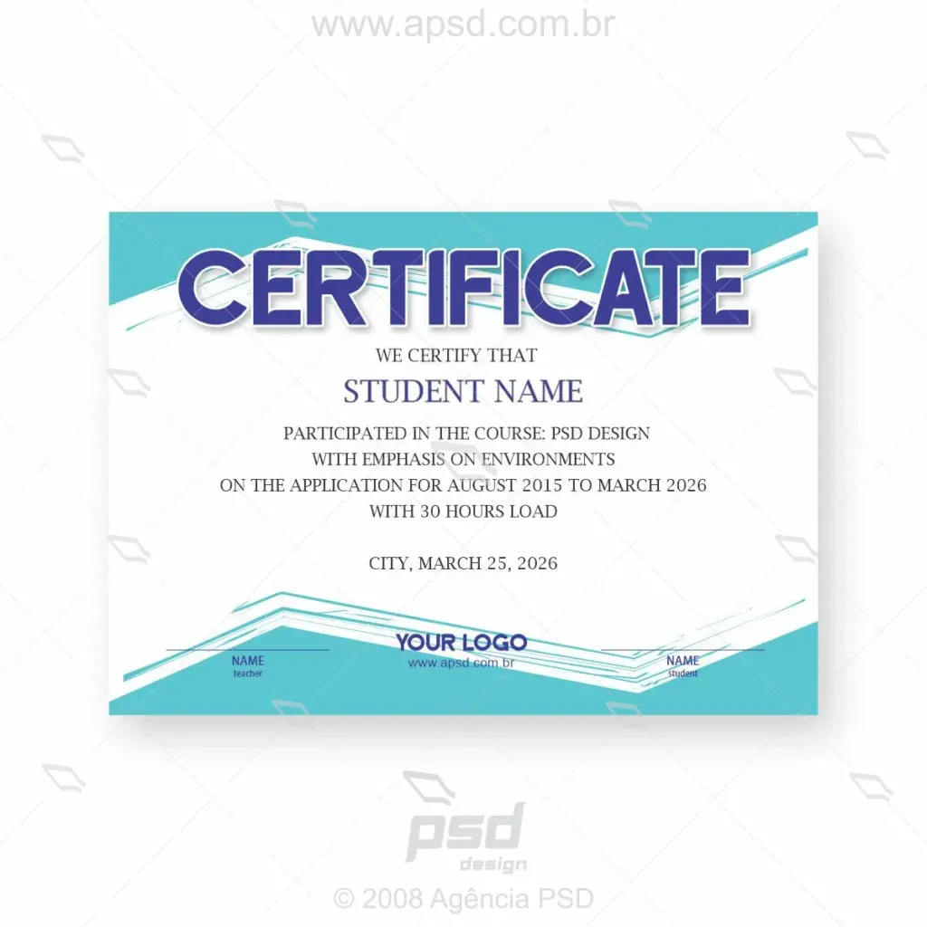 certificate design art