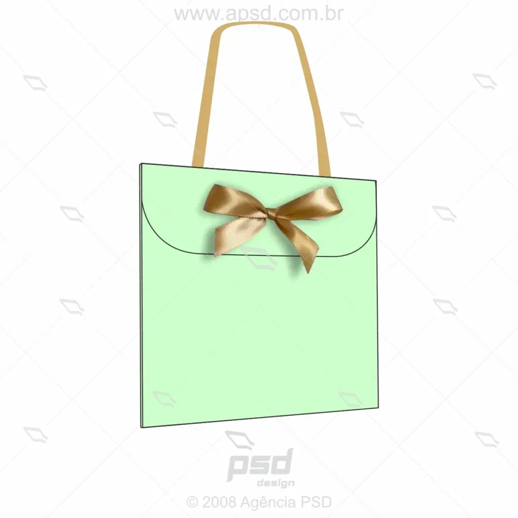 molde sacola envelope