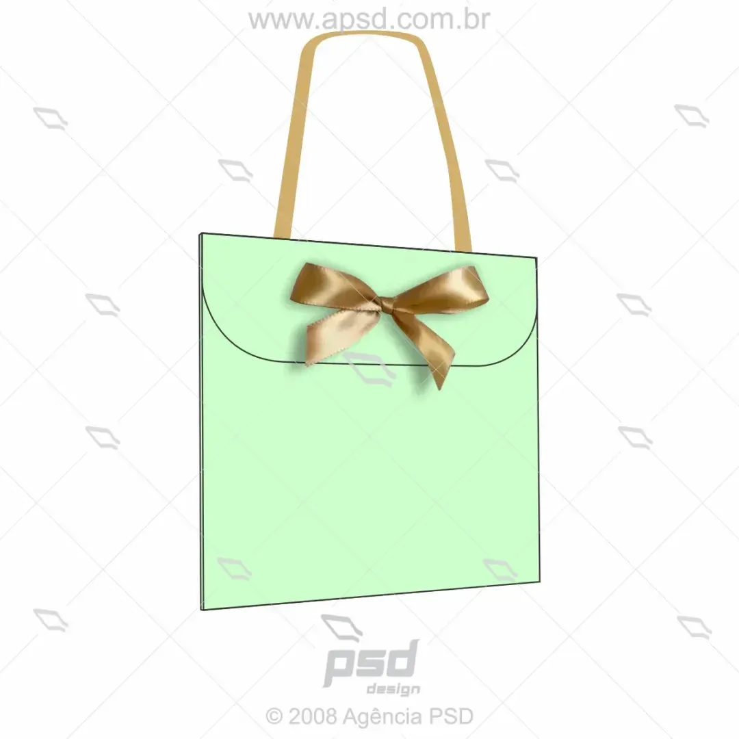molde sacola envelope