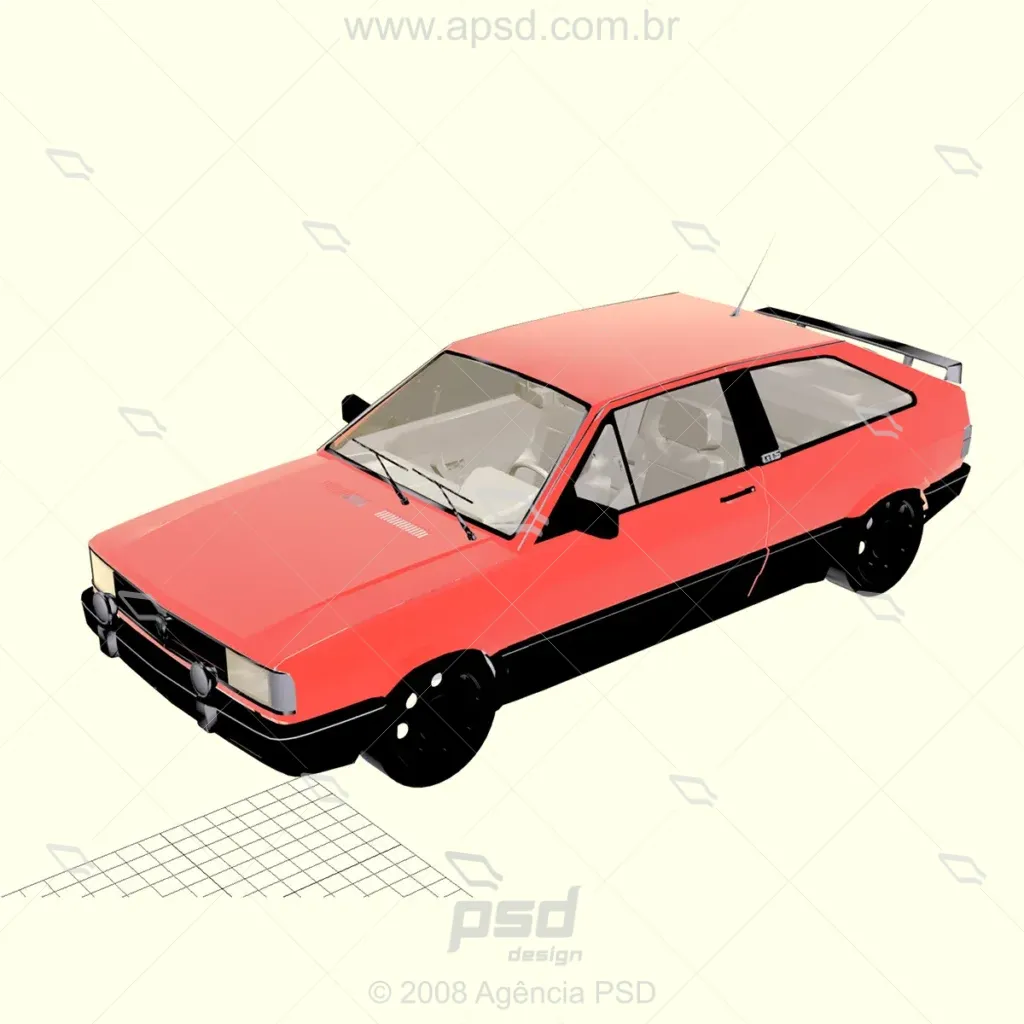 model 3d gol gts