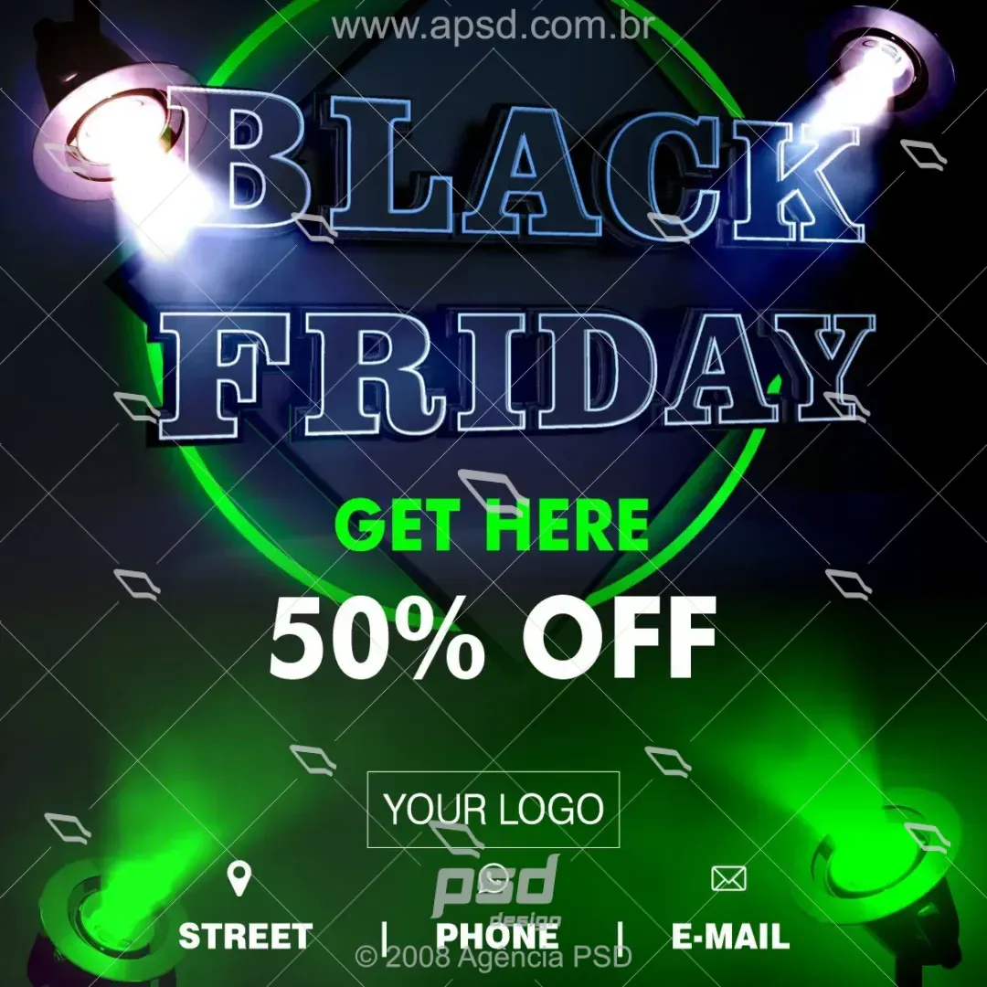 social media black friday