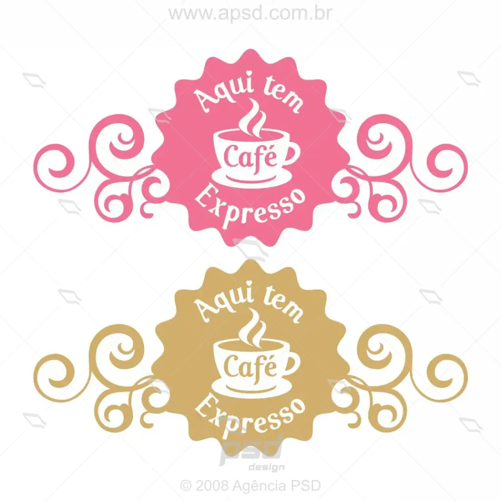 arte aqui tem cafe expresso