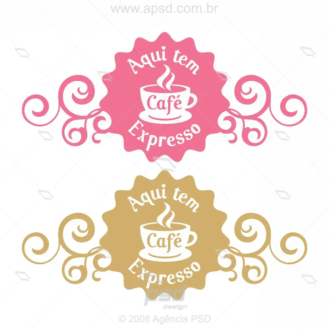arte aqui tem cafe expresso