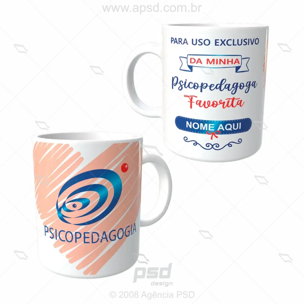 arte caneca psicopedagoga