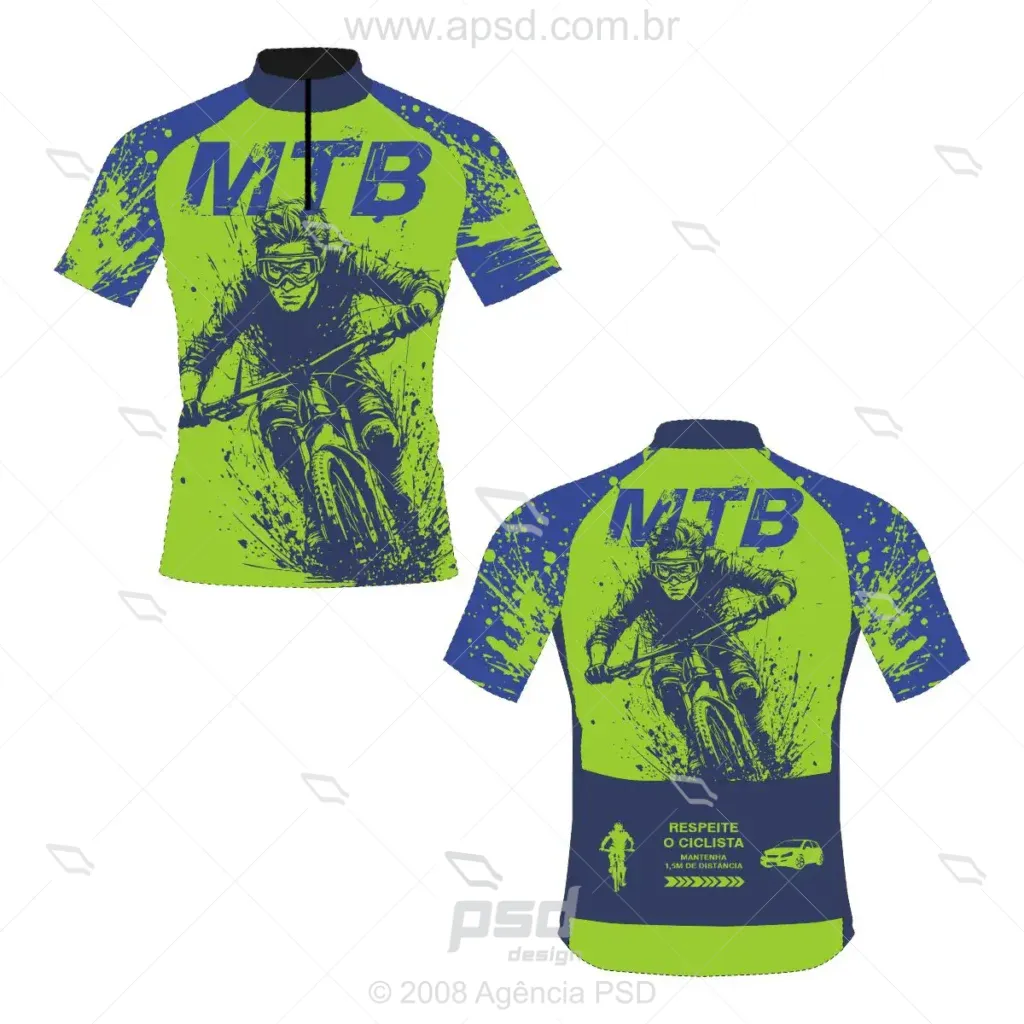 arte camiseta ciclismo mtb