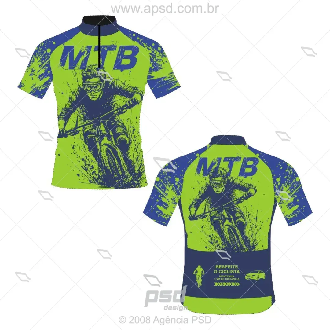 arte camiseta ciclismo mtb