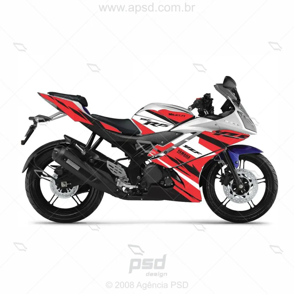 arte adesivo yamaha r15