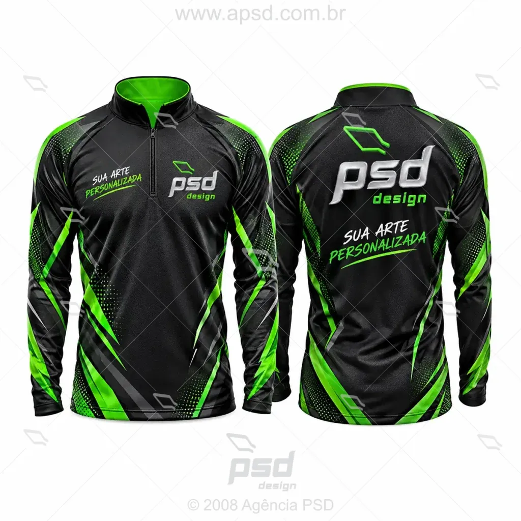 camiseta impressa com arte personalizada