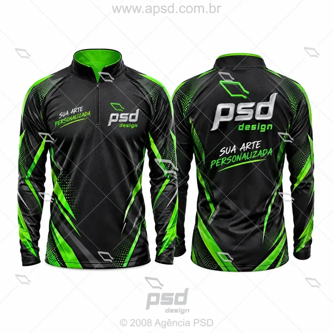 camiseta impressa com arte personalizada