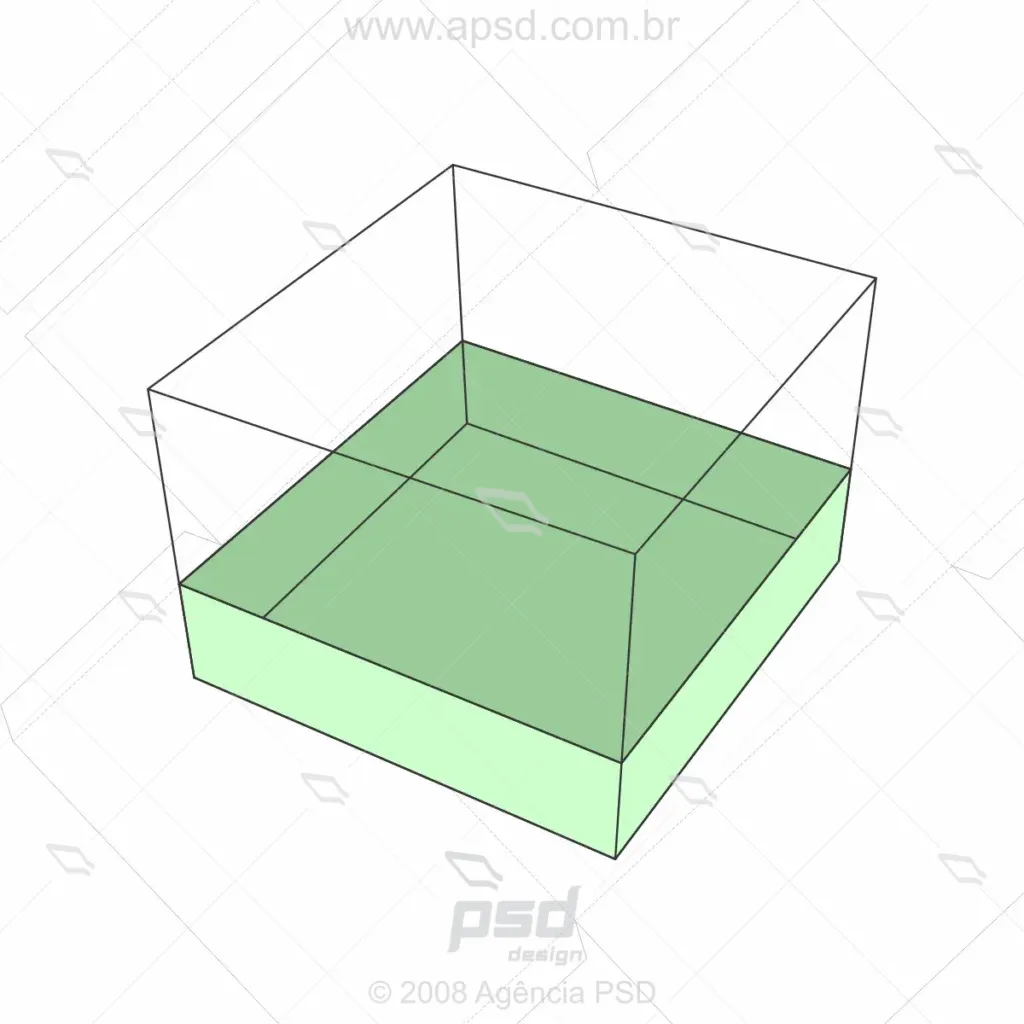 molde caixa mini bolo